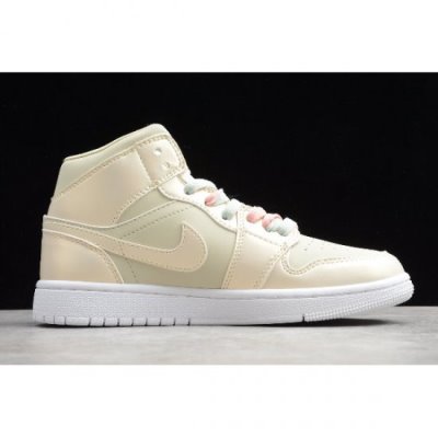 Nike Air Jordan 1 Mid Se Limon / Sarı Basketbol Ayakkabısı Türkiye - Y1ZKJS03